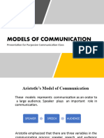 Models of Communication