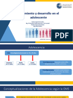 CLASE 17 - Parte 1 Control de Salud Adolescente Crecimiento y Desarrollo