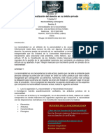 Módulo 15 Unidad 2 Sesión 3: Internacionalización Del Derecho en Su Ámbito Privado Nacionalidad y Extranjería