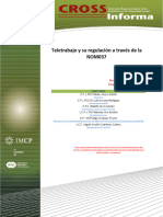 Enero2024 Cross TELETRABAJO Y SU REGULACIÓN A TRAVÉS DE LA NOM037