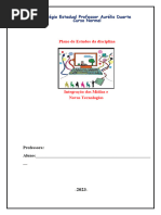 Plano de Estudos Mídias