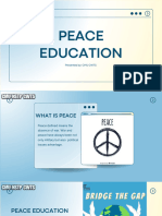 Peace Education