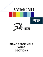 SK Pro 07 Piano Ensemble Voice Sections