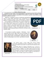 Atividade de Fixação Iluminismo 8º Ano