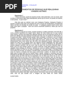 Espiritualismo - Projecao Texto 06 Depoimentos de Pessoas Que Realizaram Viagens Astrais