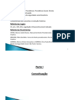 Conteúdo Prova 1 - Direito Previdenciário