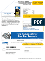 William Preston Doughty Gas Bill