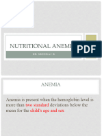 Nutritional Anemia New(s)