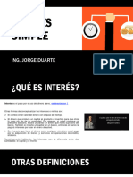 INTERÉS SImplE