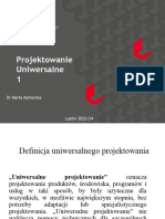 Projektowanie UNIWER 24. 1