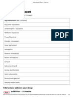 Drug Interaction Report