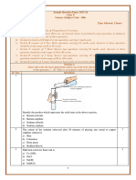 Class 10 Science-Sqp