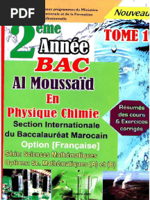 Al Moussaid en Physique Chimie 2bac