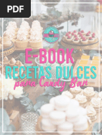 E Book Recetas Dulces Candy Bar