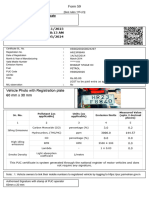 Pollution Under Control Certificate: Form 59