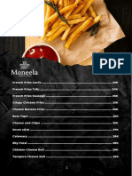 Menu Moneela