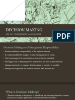 Decision Making 2