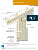 Mass Timber Pitched Roof Eaves, SOLITEX ADHERO Var. 2