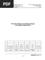 C-170-5381-051 Protrection Relay Coordination Report and Setting Table (88SS14) Rev.0