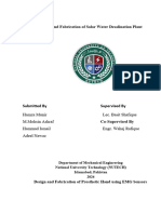 Solarstill Report Fyp