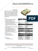 SkyLink5060Micro Datasheet UAV-1006982-001 Rev B