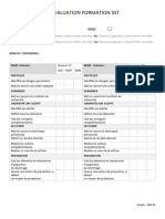 Fiche Evaluation SST (x2 Pers)