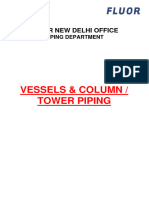 Vessels & Column Tower Piping