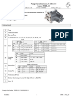 PFBP - 10, 5-130cc Bent Axis Piston Pump