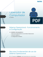 Sistema Operacional - Funcionamento e Configuração