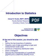 Introduction To Statistics