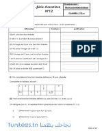 Serie D Exercices - 1ere Annee Secondaire-maths-2018-2019-Rekik Houssemedine - LYCEE Bourghuiba Mahares