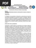 Ensayo Comunicación en Entornos Virtuales