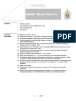 Unit 14 Summary Notes Current Electricity - Stu