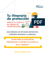 Plan para La Vigilancia, Prevencion y Control de Covid-19 en El Trabajo