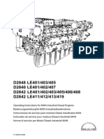 71.-13210-01-Motor MAN D2842 L405 Operation Instruction - ENG