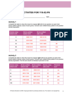 Y10 02 P8 Activities