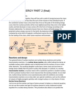 Nuclear Energy Energy Science