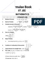 Formulae Book For IIT JEE