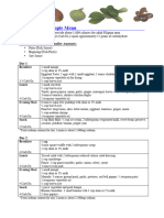 Sample Meal Plan Filipino Men