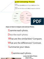 Comparing and Contrasting Pictures