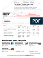 Adani Green Share Price Live Today - Why Adani Green Share Price Is Falling by 5% Today - Adani Green Share Price Analysis - ETMarkets