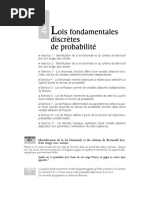 4.lois Fondamentales Discrètes de Probabilité