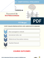 Unit II Back Propagation and Associative Memory