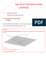 Cours Espace 2 2020