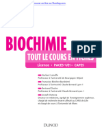 Biochimie: Tout Le Cours en Fiches