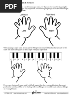 Major Scale Fingering