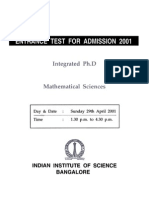 Int - Ph.D. Math - SC