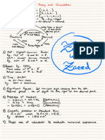 CHEAT SHEET - CSEC Mathematics Rev1