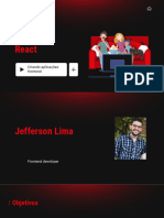 Apresentação Curso de React