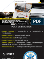 Investigación Documentología Forense 2023